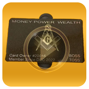 Money Power Wealth Card